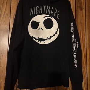 Disney Black and White Nightmare Before Christmas Hoodie